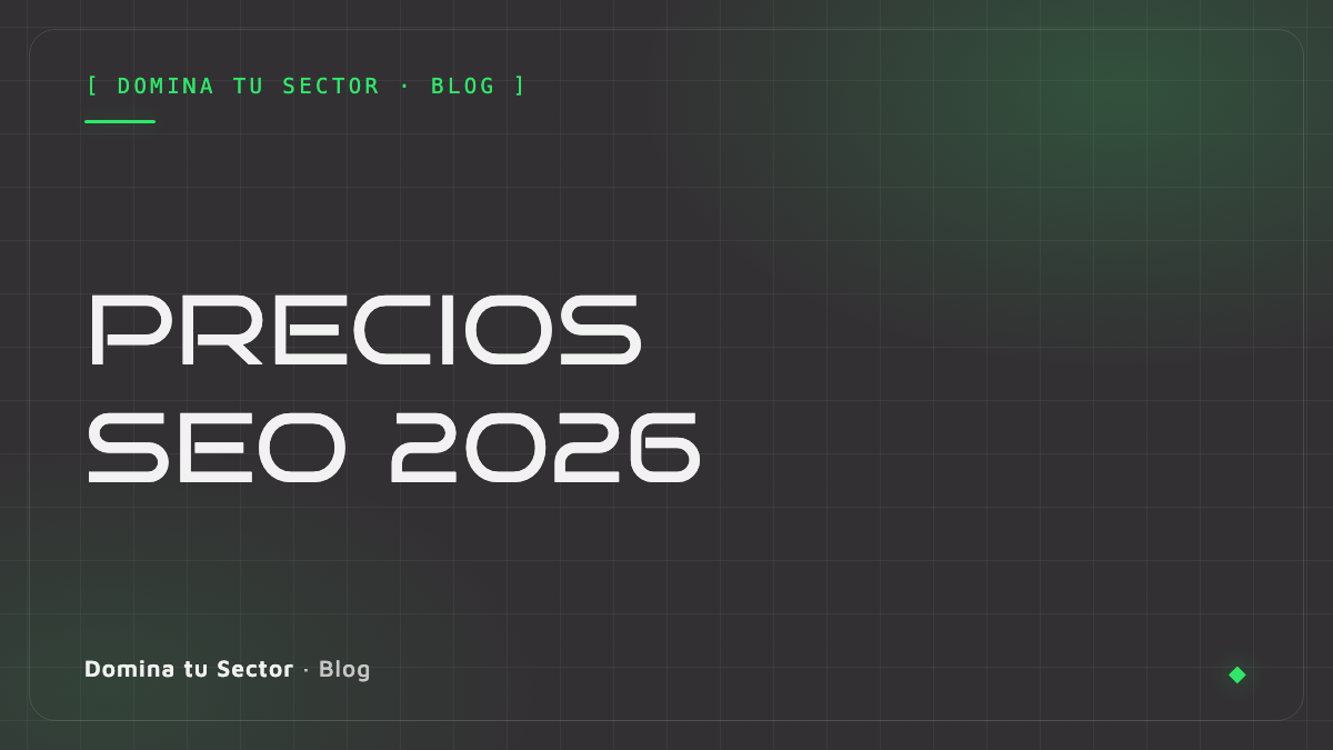 Cuánto cuesta el SEO en España en 2026 (precios reales)